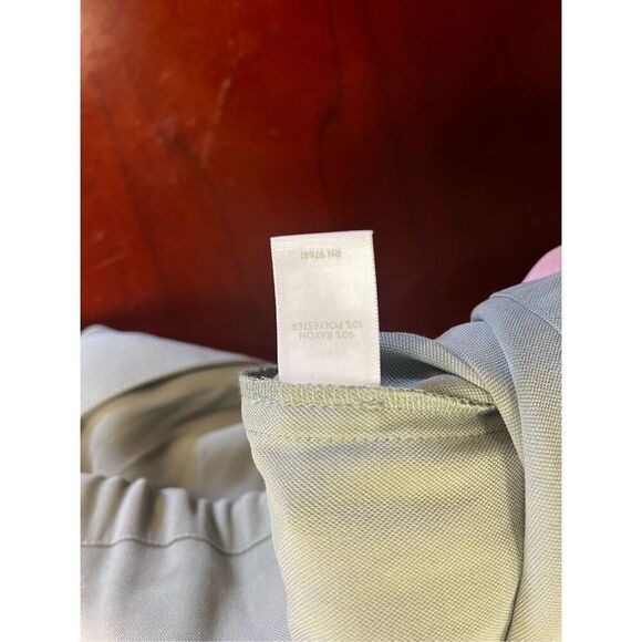 J. Jill Olive Military Utility Style Collarless Jacket sz L NWOT coastal - Picture 9 of 9